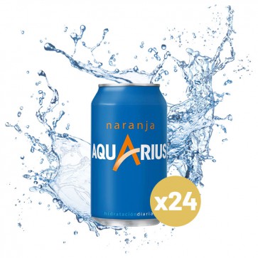  Aquarius Naranja (Pack 24 x 0,33L) 