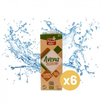 Bebida Vegetal Avena Sin Gluten La Finestra (Pack 6 x 1L)