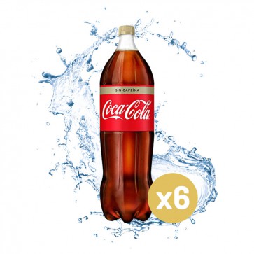 Coca-cola sin cafeína (Caja 6 x 2L)