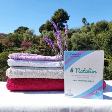 Natulim Lavanda Eco-Tiras de lavar - 40 lavados